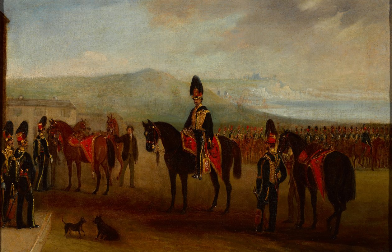 15. Kuninkaan hussarit laadittu tarkistusjärjestyksessä, 1837 noin tekijältä Henry Martens
