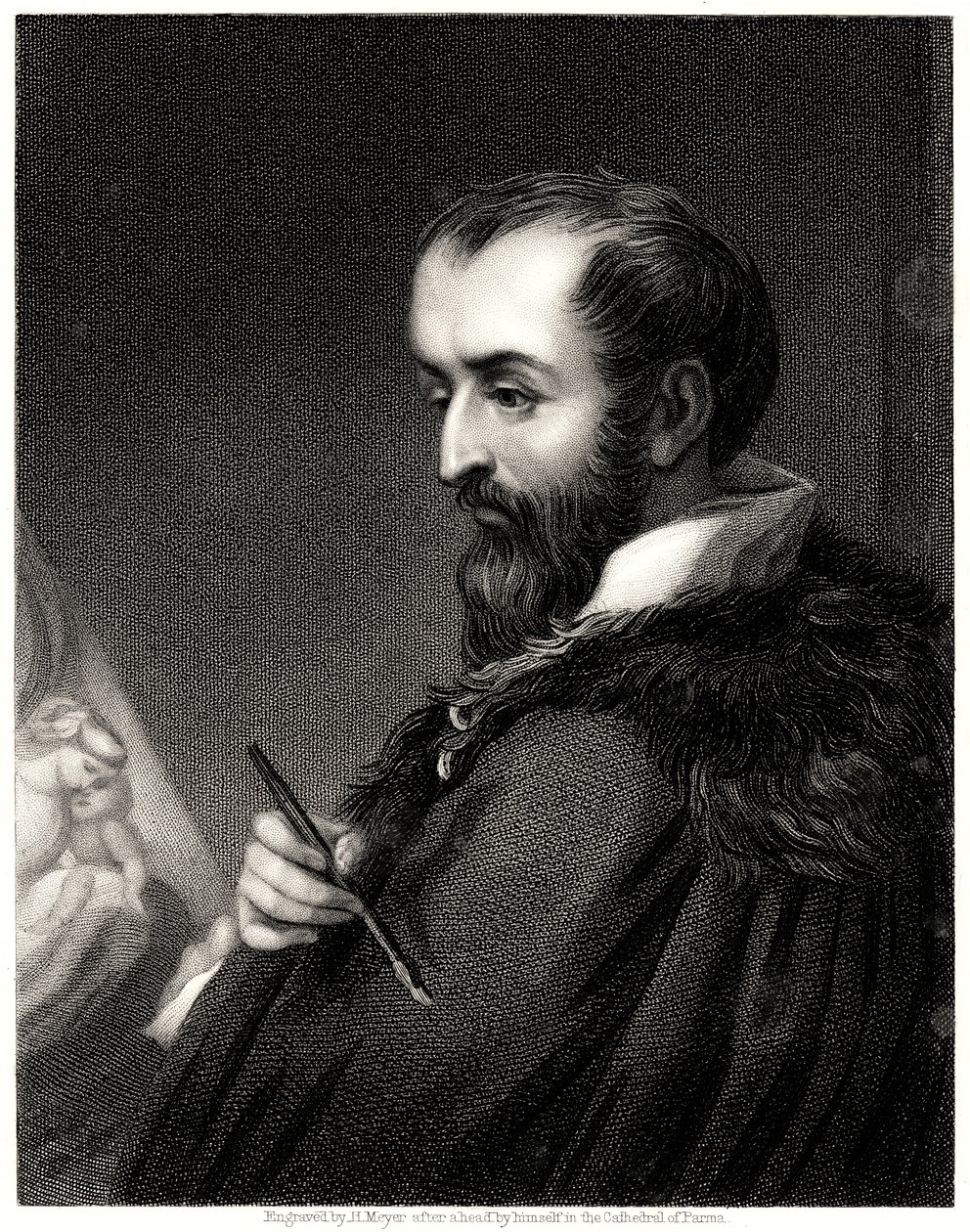 Correggio, 1800-luku tekijältä Henry Meyer