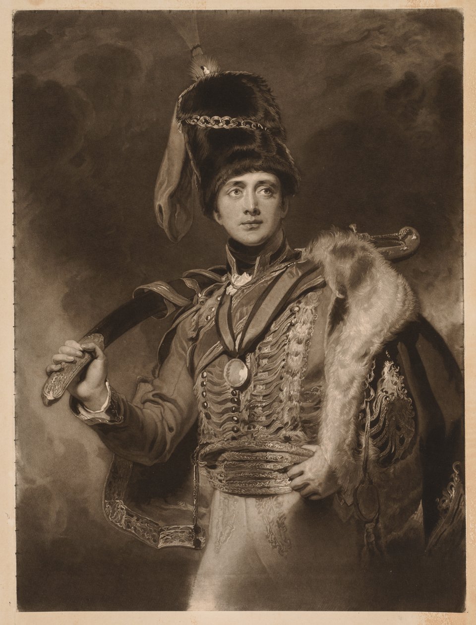 Kenraaliluutnantti, arvoisa C. W. Stewart tekijältä Henry Meyer