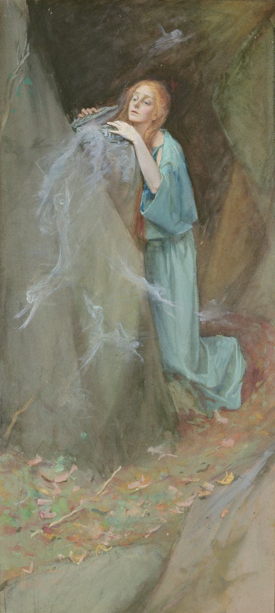 Tutkimus Pandoralle, 1902 tekijältä Henry Meynell Rheam
