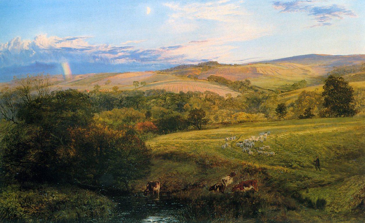 Moore Henry Sateenkaari 1865 Öljy kankaalle tekijältä Henry Moore