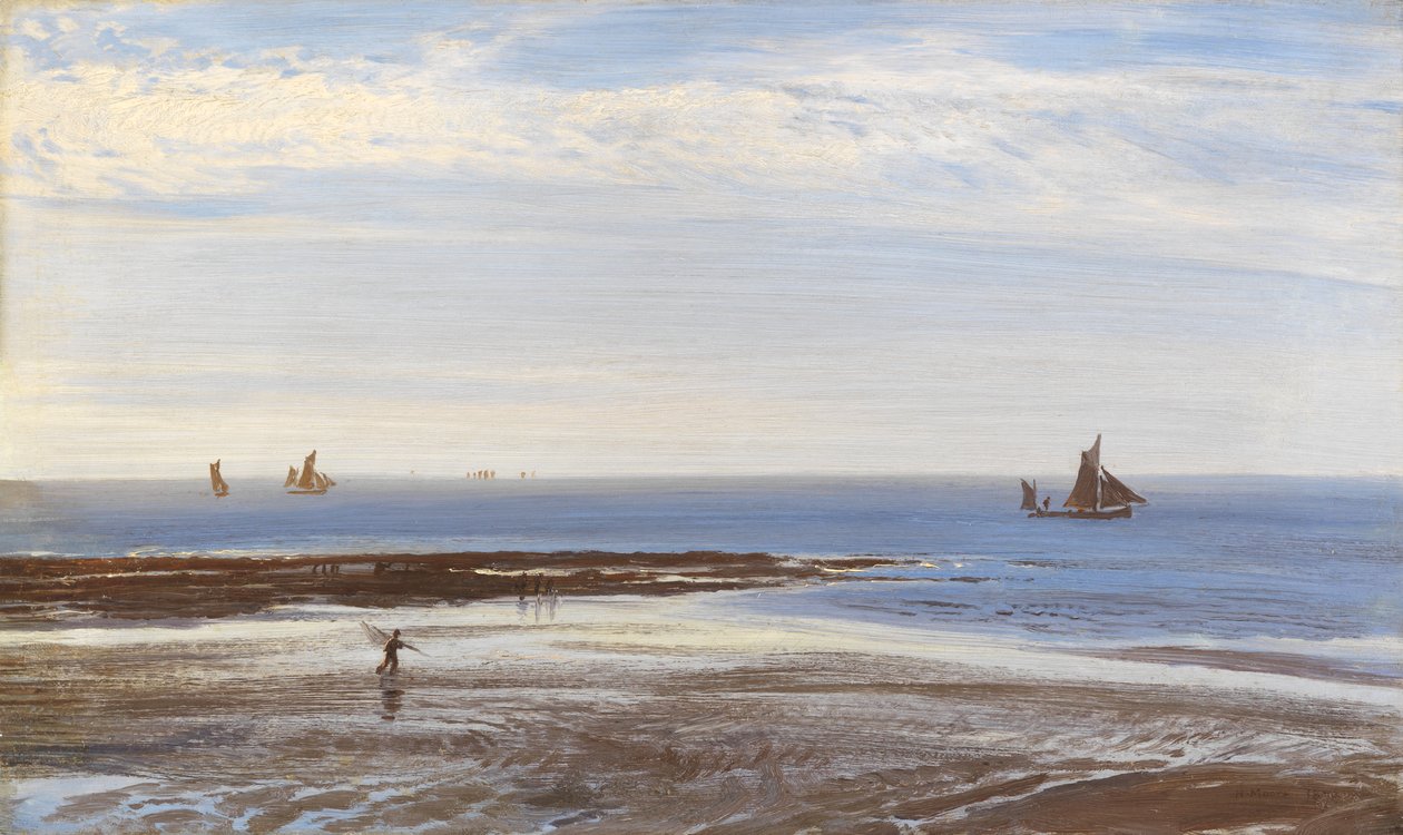 Lähellä Margatea - Ilta, 1870 tekijältä Henry Moore