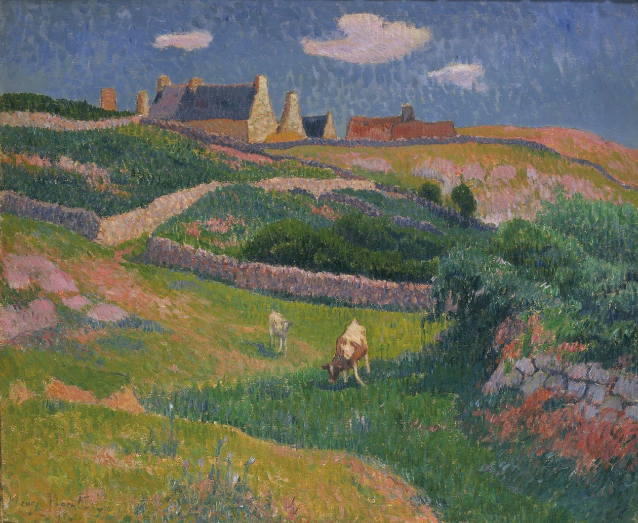 Bretagnen maisema tekijältä Henry Moret