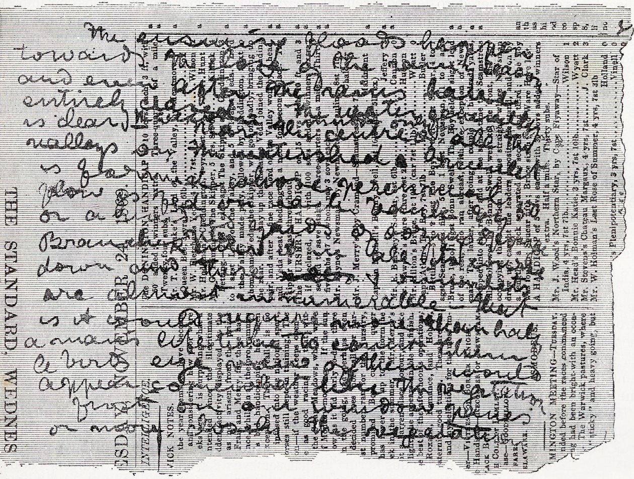 Katkelma Stanleyn päiväkirjasta, kuvitus teoksesta "Maailma käsissä", julkaistu 1878 tekijältä Henry Morton Stanley