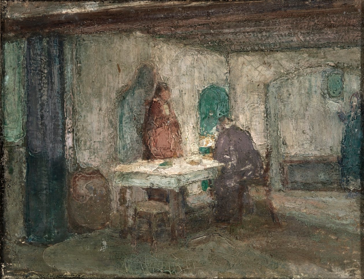 Ja hän katosi heidän näkyvistään tekijältä Henry Ossawa Tanner