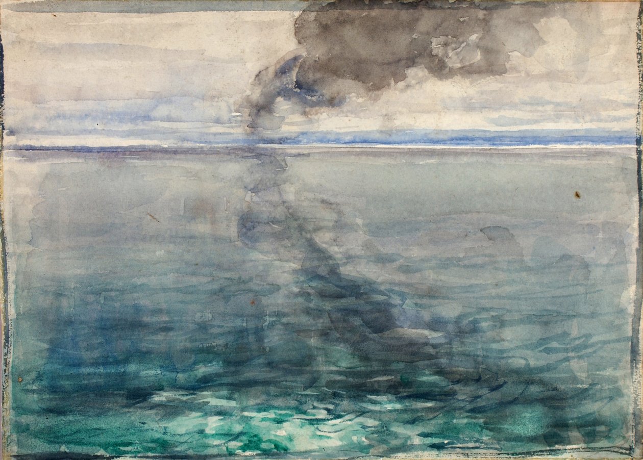 Atlantin ylitys Paluu kotiin, 1894. tekijältä Henry Ossawa Tanner