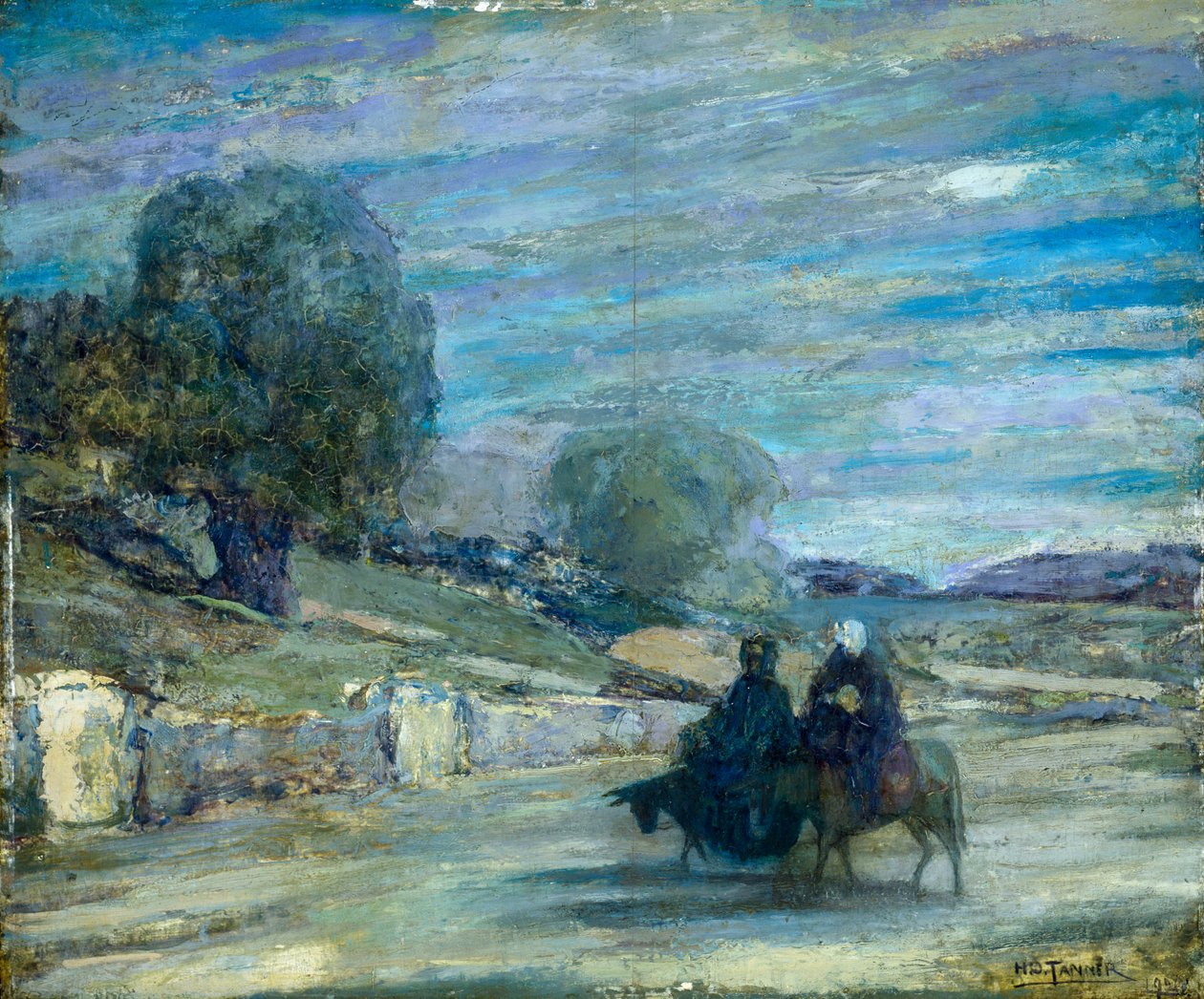 Lento Egyptiin, 1921 tekijältä Henry Ossawa Tanner