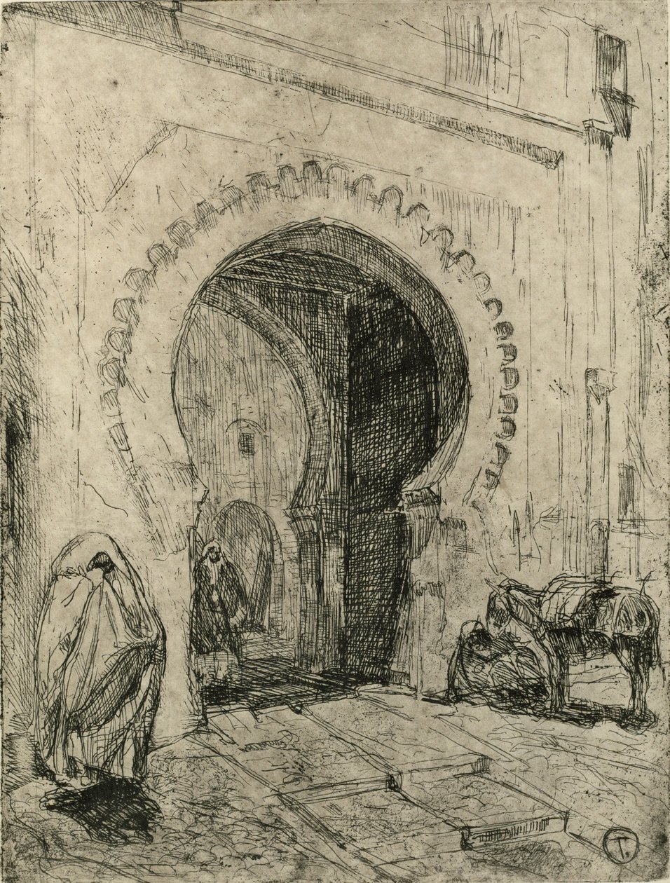 Portti Tangerissa tekijältä Henry Ossawa Tanner