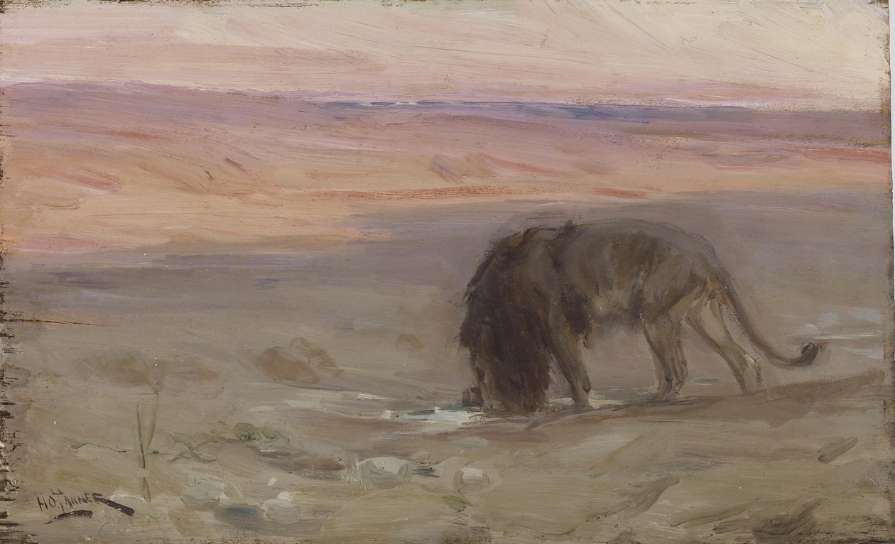 Juova leijona tekijältä Henry Ossawa Tanner