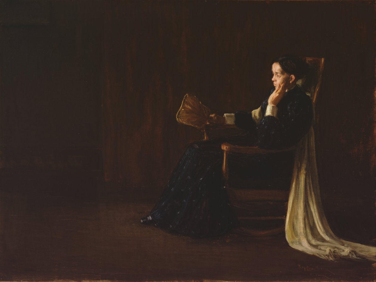Taiteilijan äidin muotokuva tekijältä Henry Ossawa Tanner