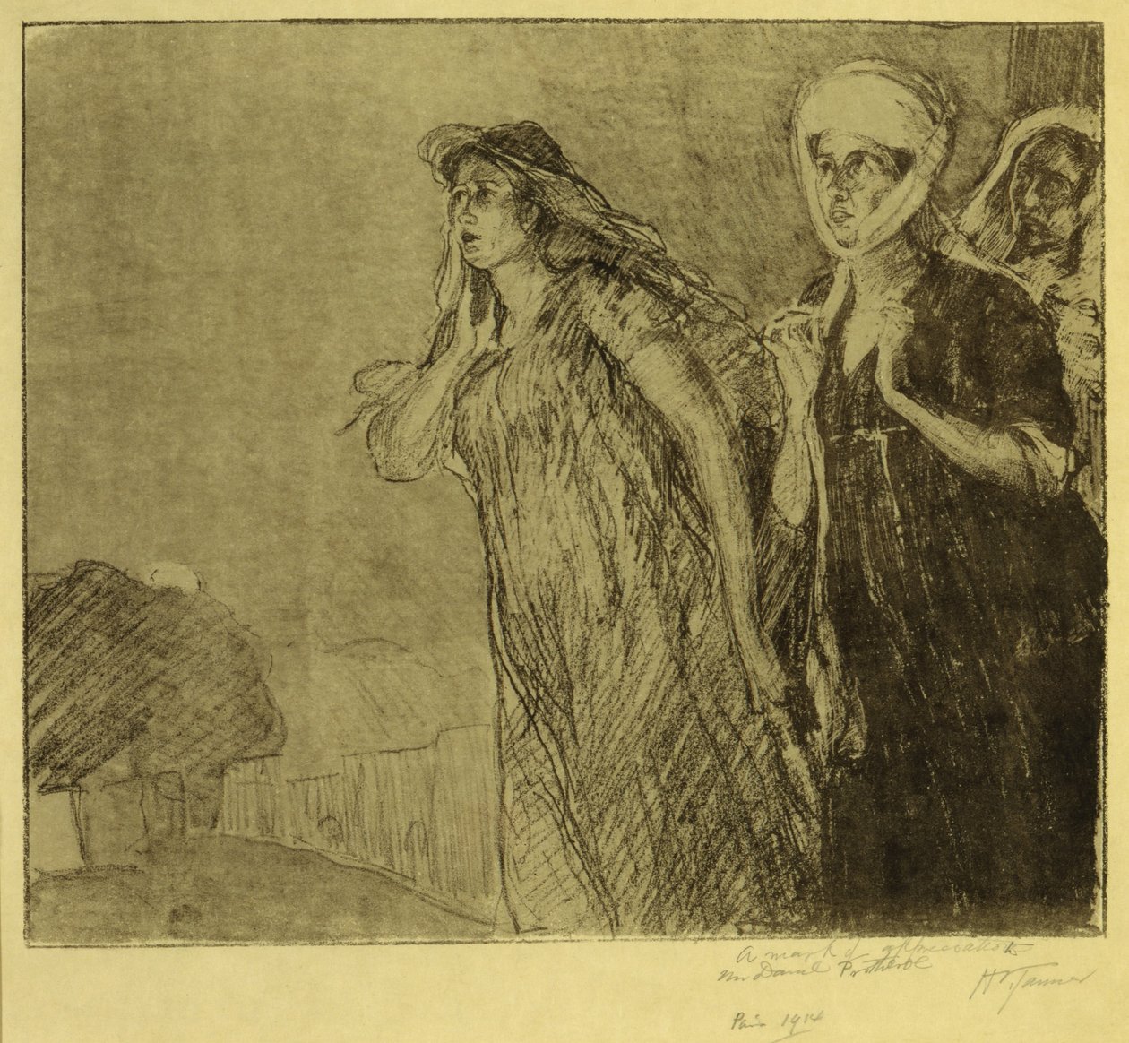 Paluu hautaan tekijältä Henry Ossawa Tanner