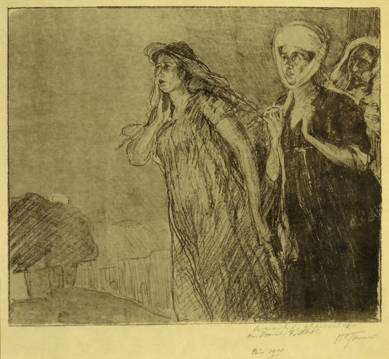 Paluu haudalle tekijältä Henry Ossawa Tanner