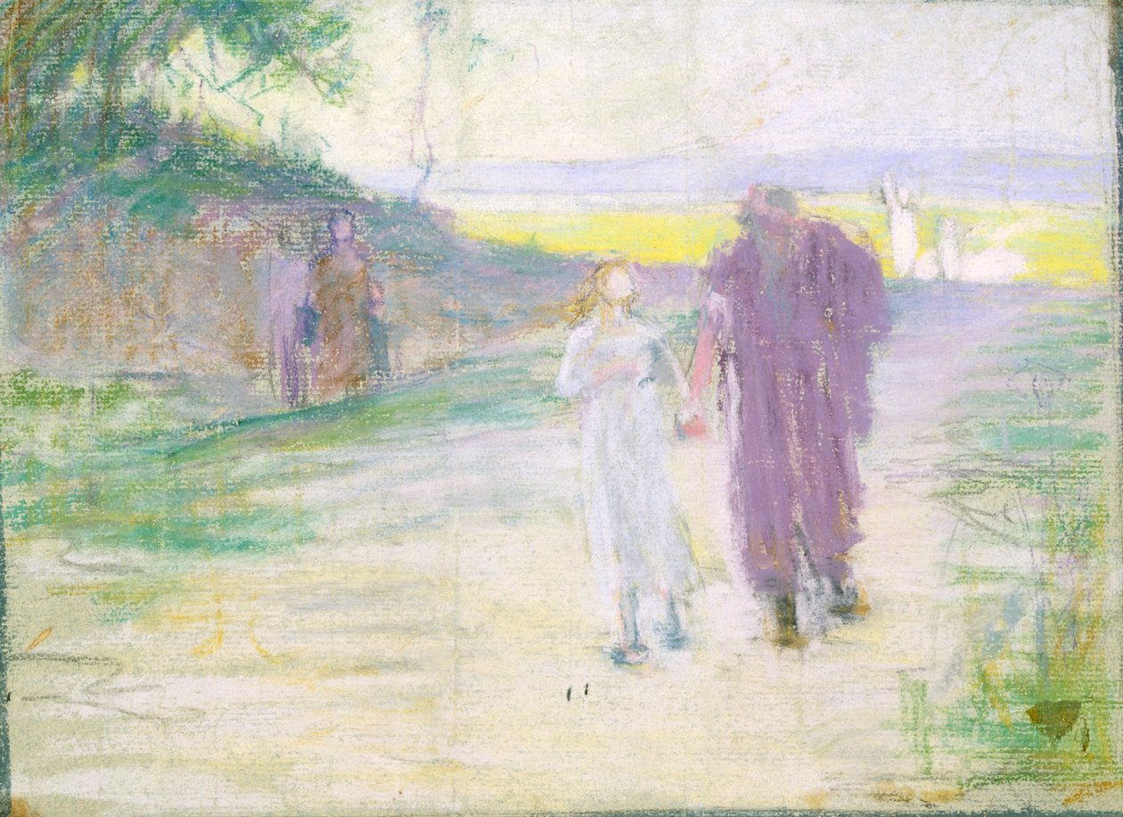 Opiskelu Egyptiin lentämistä varten tekijältä Henry Ossawa Tanner