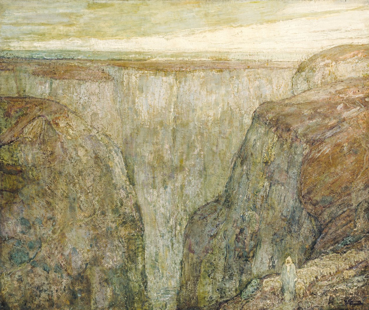 Hyvä paimen (Atlasvuoret, Marokko) tekijältä Henry Ossawa Tanner