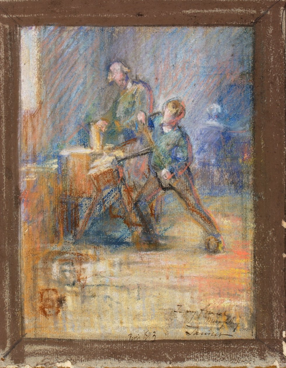 Nuori sapelintekijä tekijältä Henry Ossawa Tanner