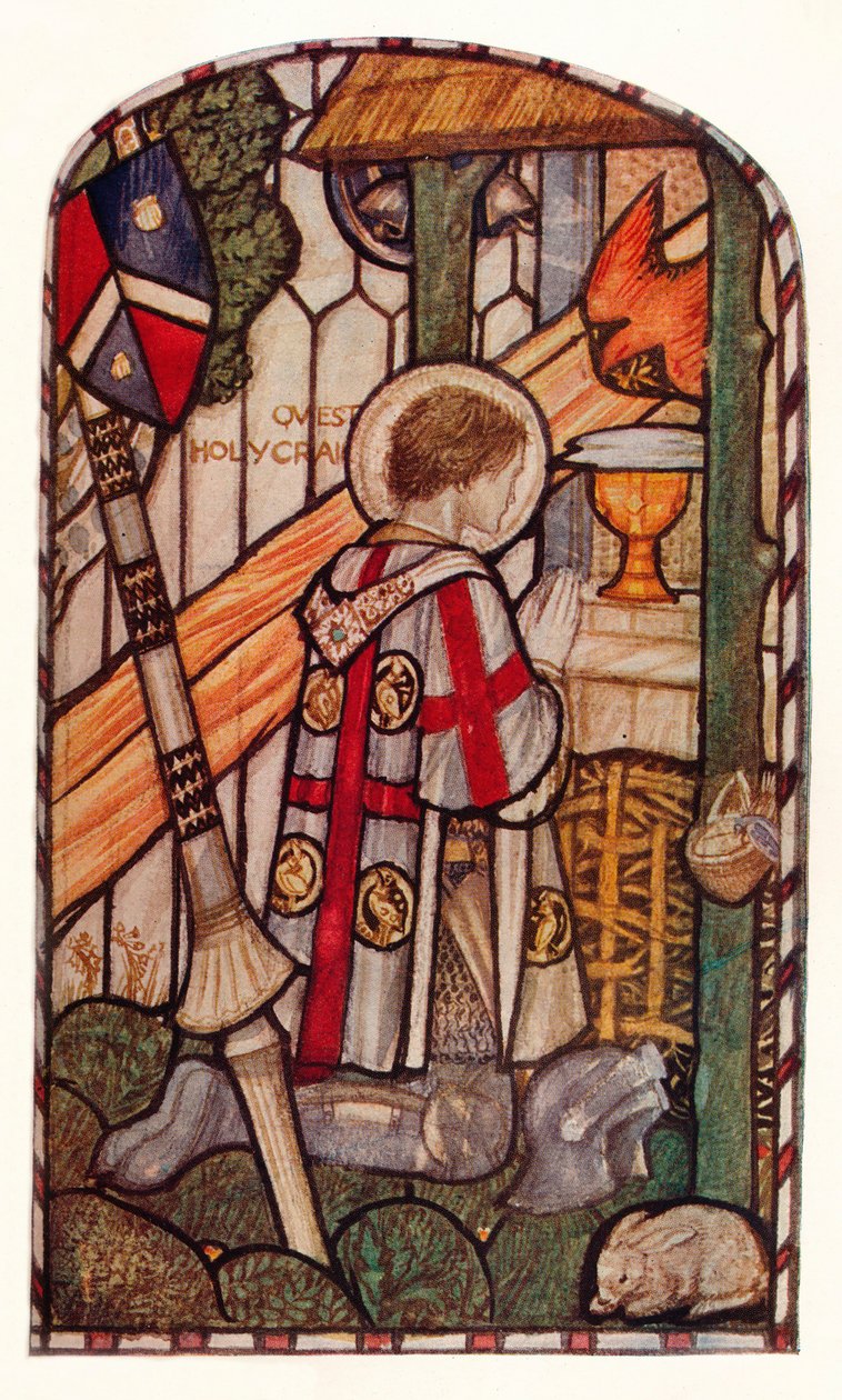 Sir Galahad. Suunnittelu ikkunaan Kelvin-Sidessa, Glasgow