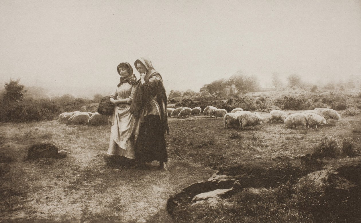 Carrolling, 1887, painettu tammikuussa 1890 tekijältä Henry Peach Robinson