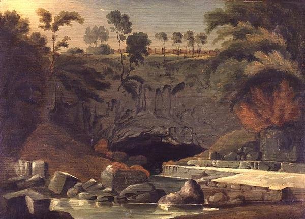 Porth-yr-Ogof, Brecknockshire tekijältä Henry Penry Williams