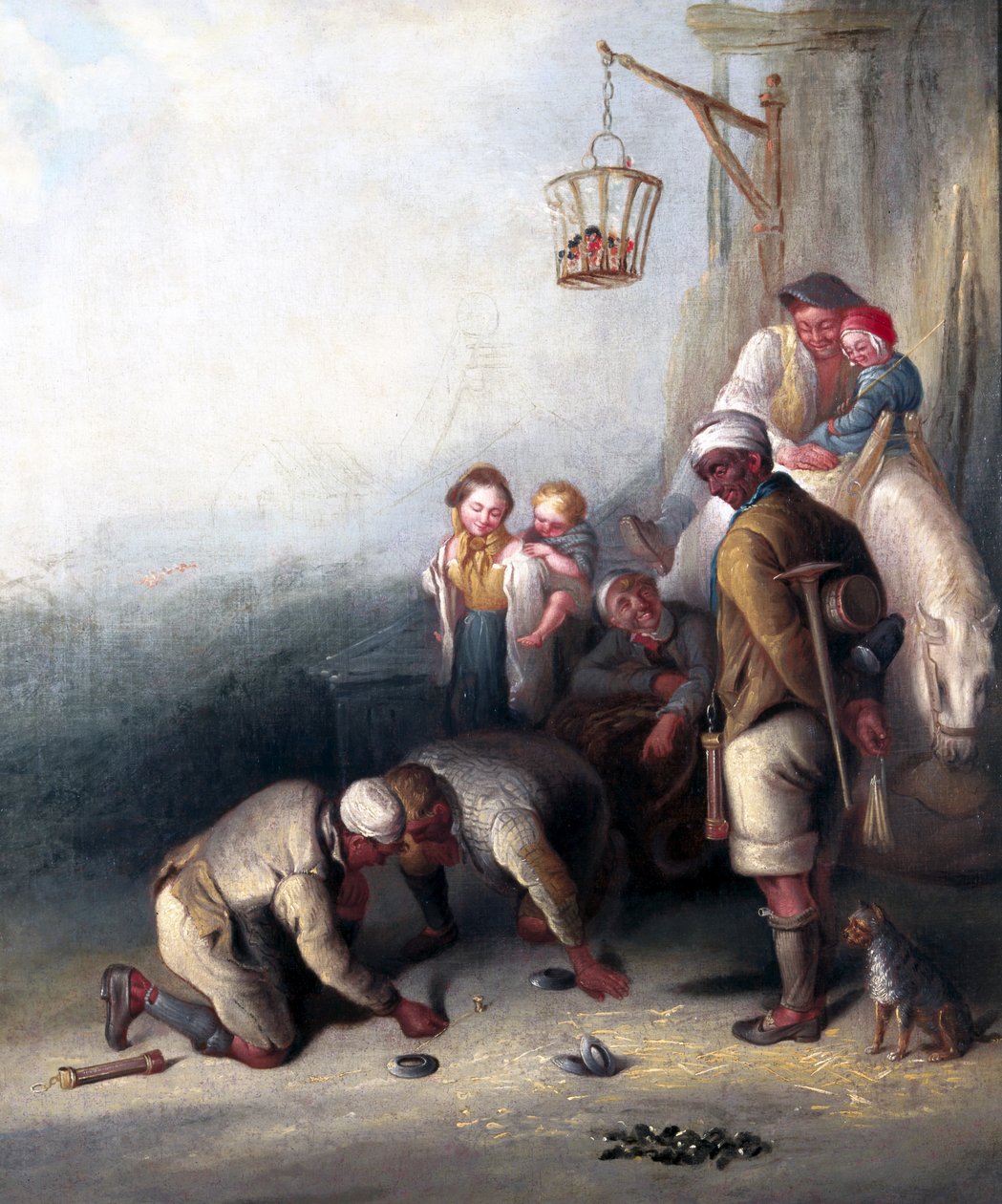 Kiistanalainen laukaus, n. 1836 tekijältä Henry Perlee Parker