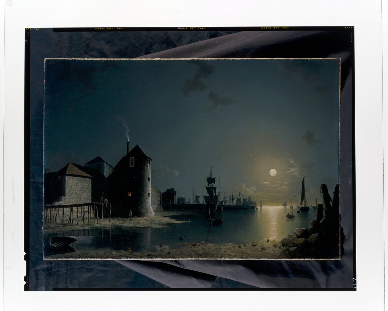 Näkymä Southamptonin satamasta tekijältä Henry Pether