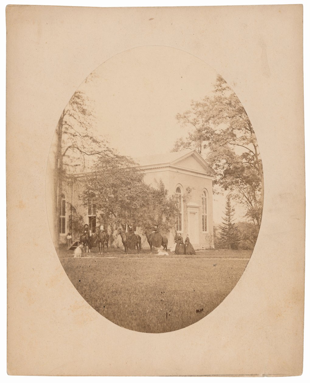 Doughoregan Manor, Maryland,c. 1860 (kuva) tekijältä Henry Pollock