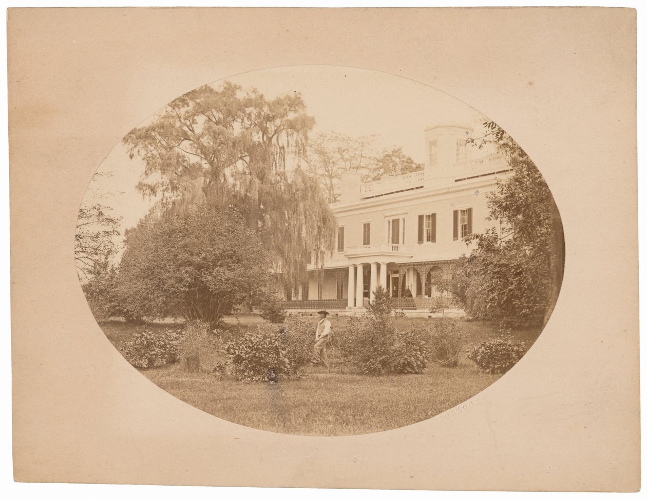 Doughoregan Manor, Maryland,c. 1860 (kuva) tekijältä Henry Pollock