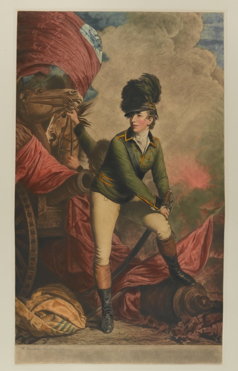 Everstiluutnantti Banastre Tarleton... tekijältä Henry Raeburn