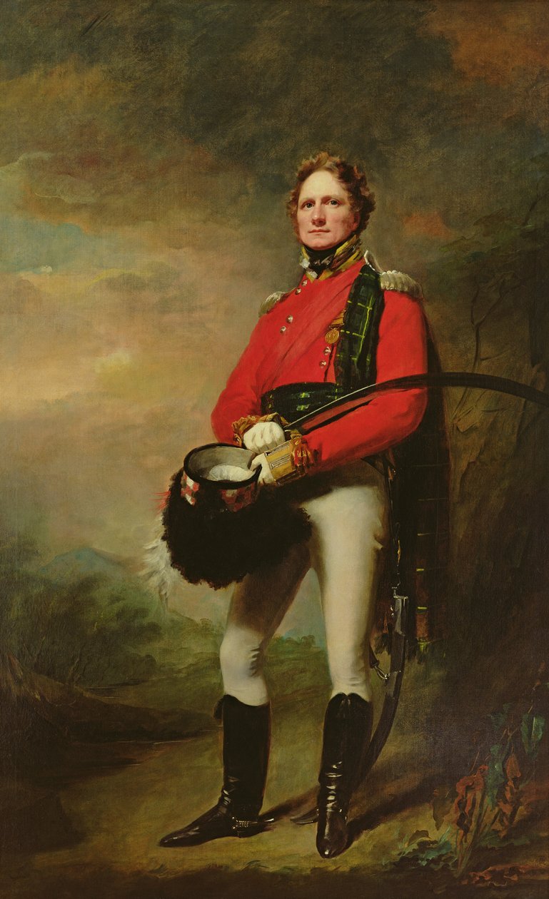 Majuri James Lee Harvey (n. 1780-1848) tekijältä Henry Raeburn