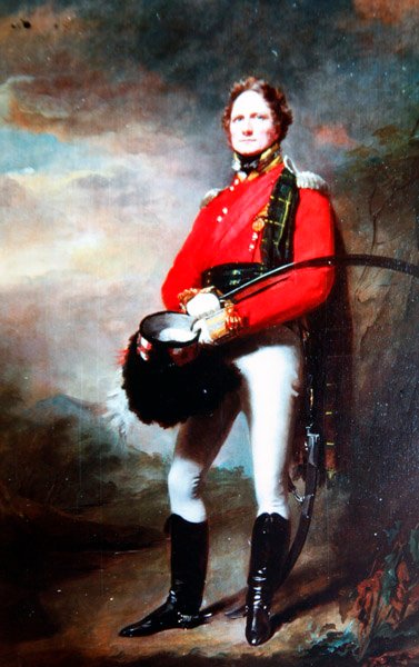 Majuri James Lee Harvey, n. 1820 (öljy kankaalle) tekijältä Henry Raeburn