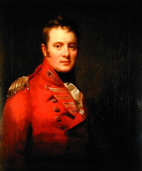 Possilin eversti Alexander Campbellin muotokuva (öljy kankaalle) tekijältä Henry Raeburn