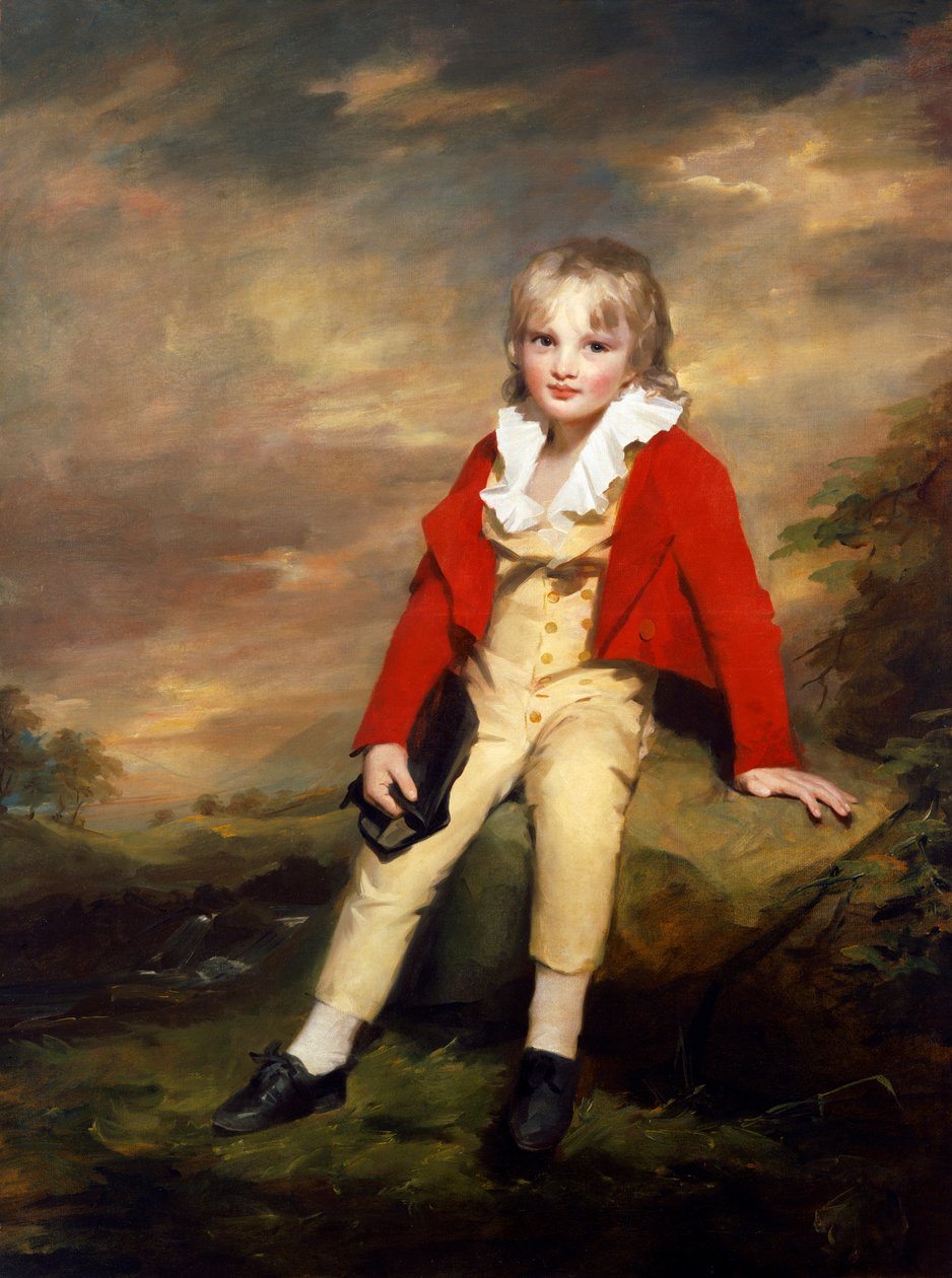 Sir George Sinclair poikana (öljy kankaalle) tekijältä Henry Raeburn