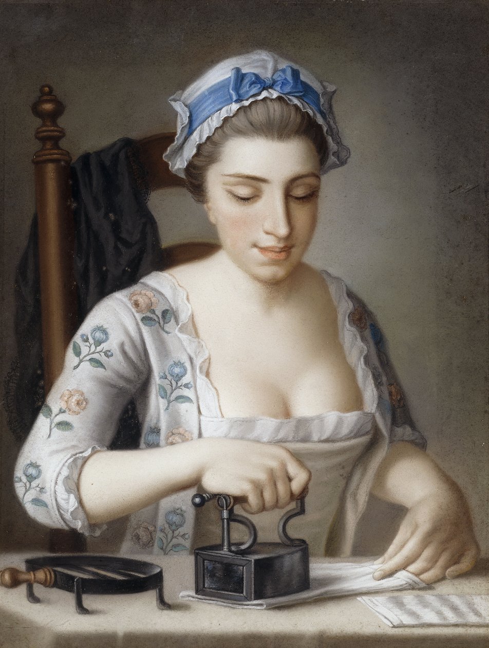 Piikan silitys, tekijältä Henry Robert Morland