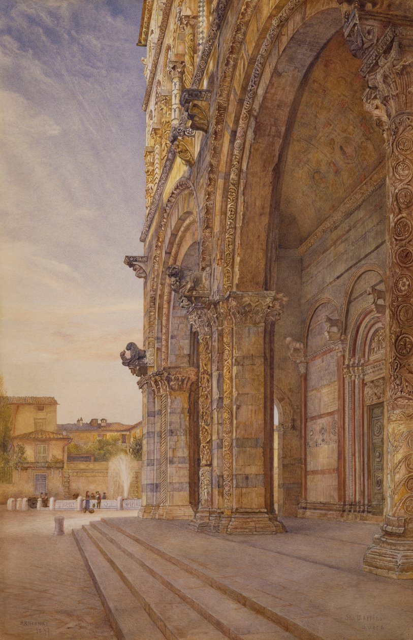 San Martino, Lucca, 1887 tekijältä Henry Roderick Newman