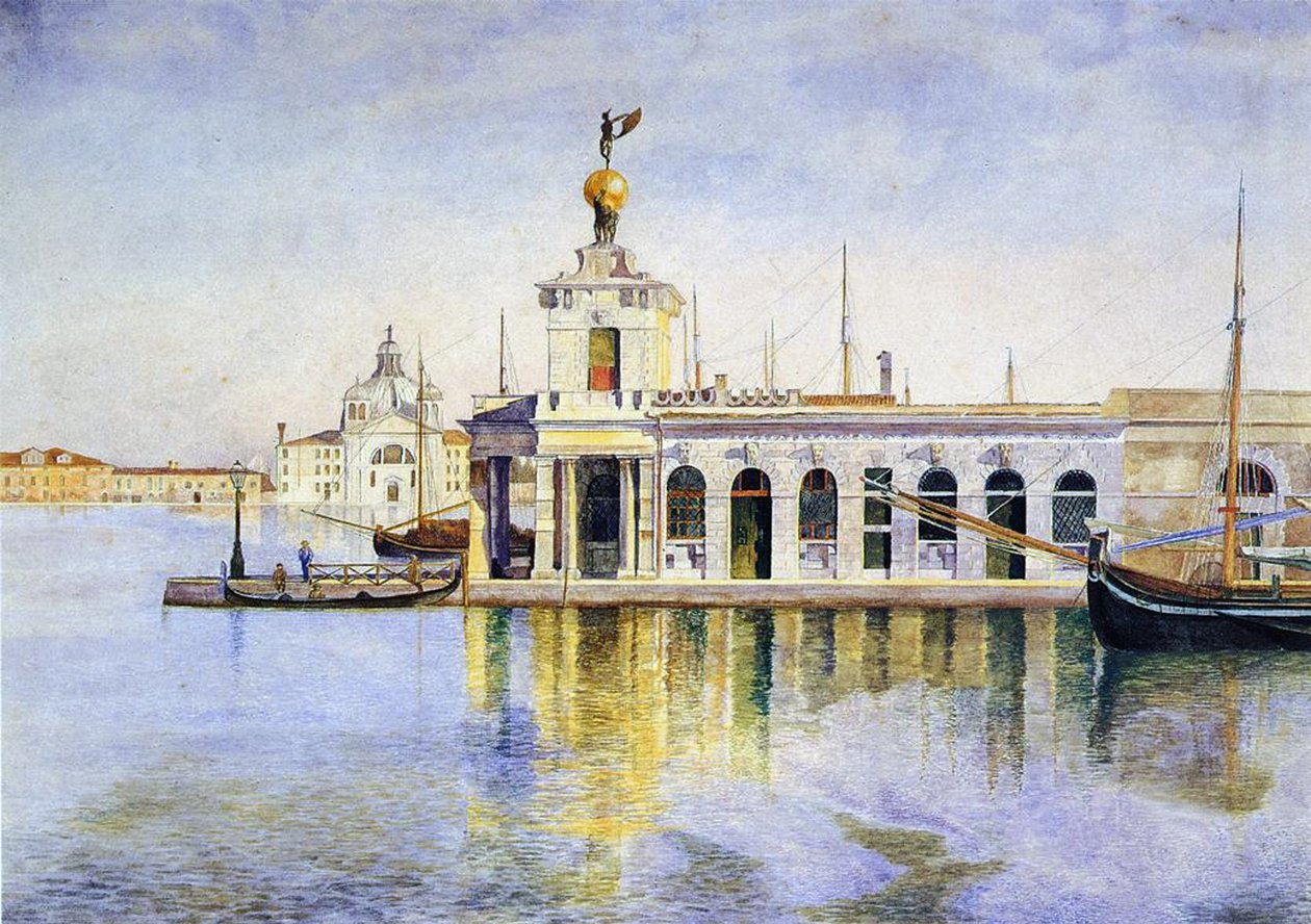 Venetsia, Dogana, 1874 tekijältä Henry Roderick Newman