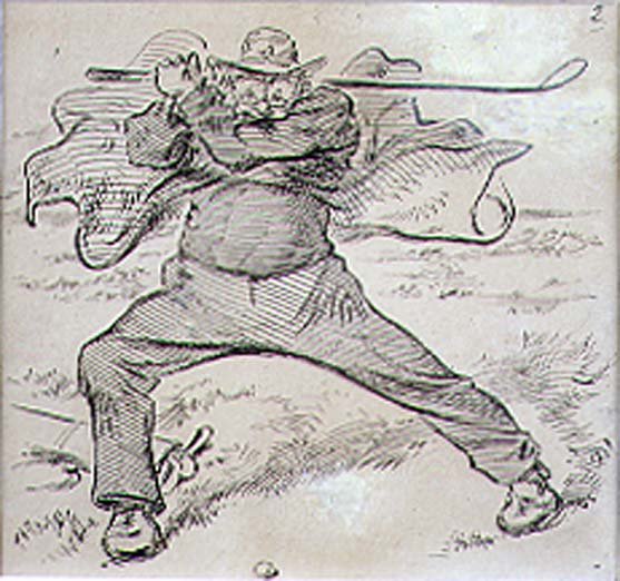 The Chaotic Golfer, kuvitus 