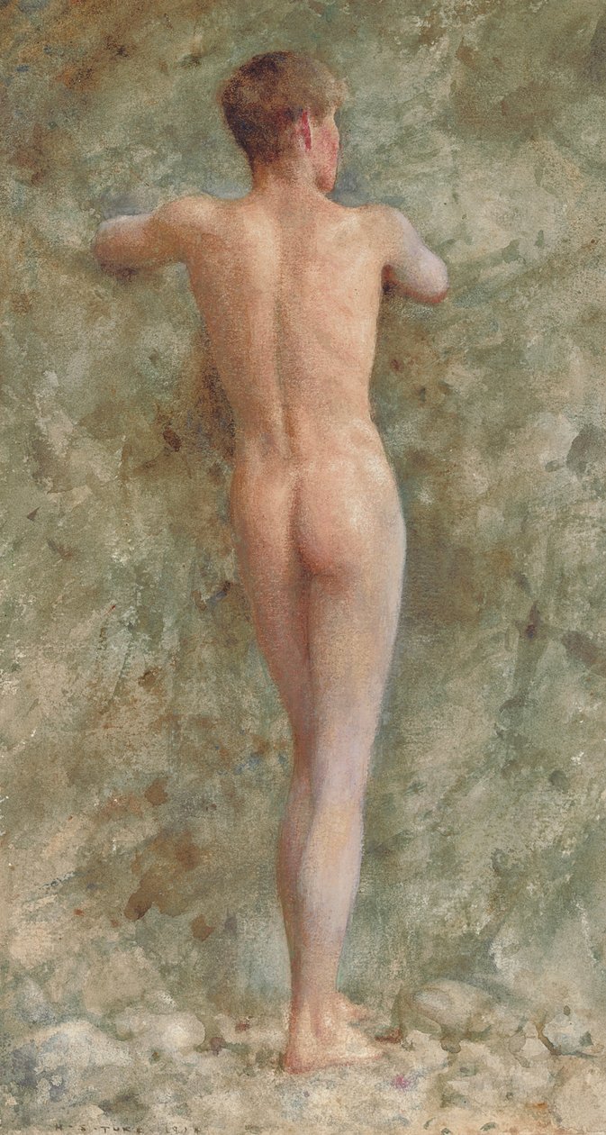 Pysyvä miesalasti, 1914 tekijältä Henry Scott Tuke