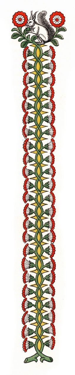 Daisy border, c1445, 1843. tekijältä Henry Shaw