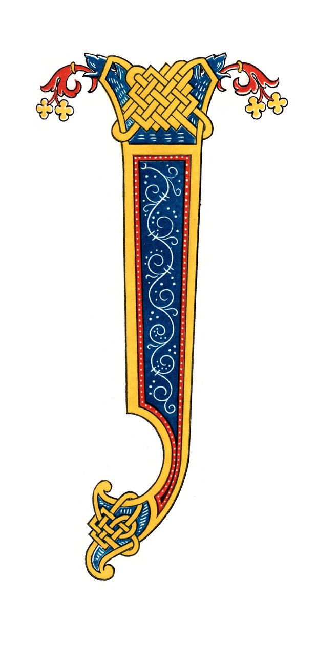 Alkukirje I, 10. vuosisata, 1843. tekijältä Henry Shaw