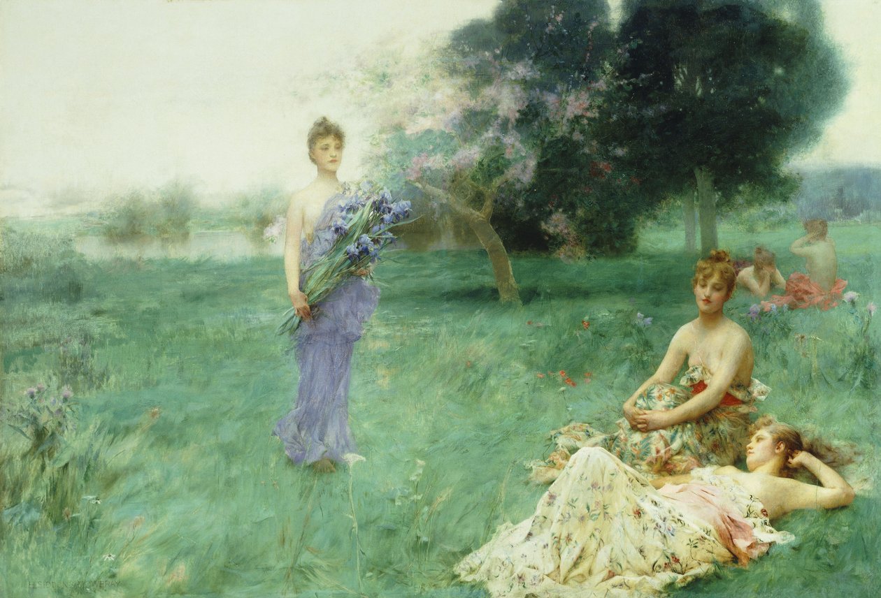 "Lucen kukka", tekijältä Henry Siddons Mowbray
