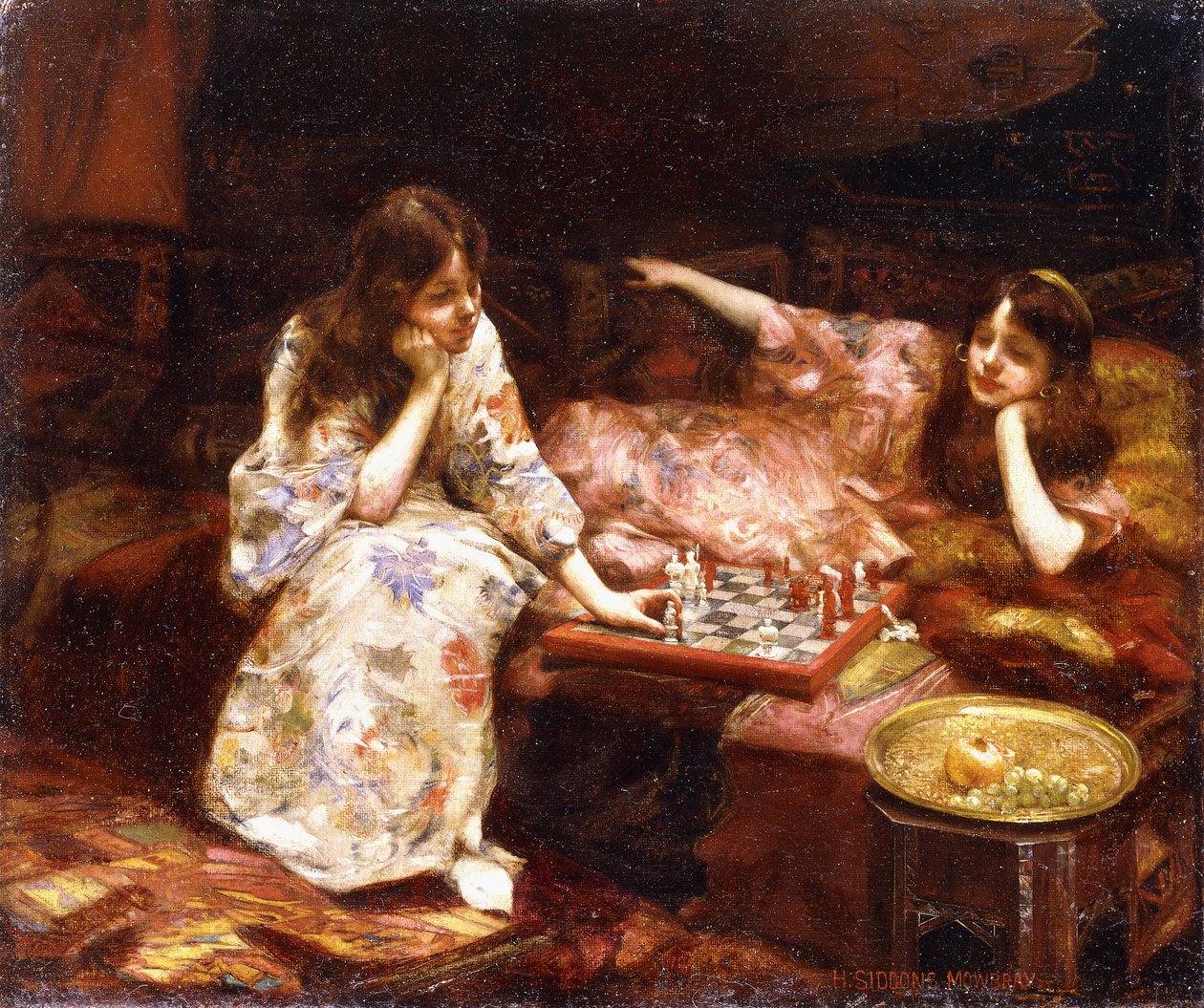 Lepo - Shakkipeli, tekijältä Henry Siddons Mowbray