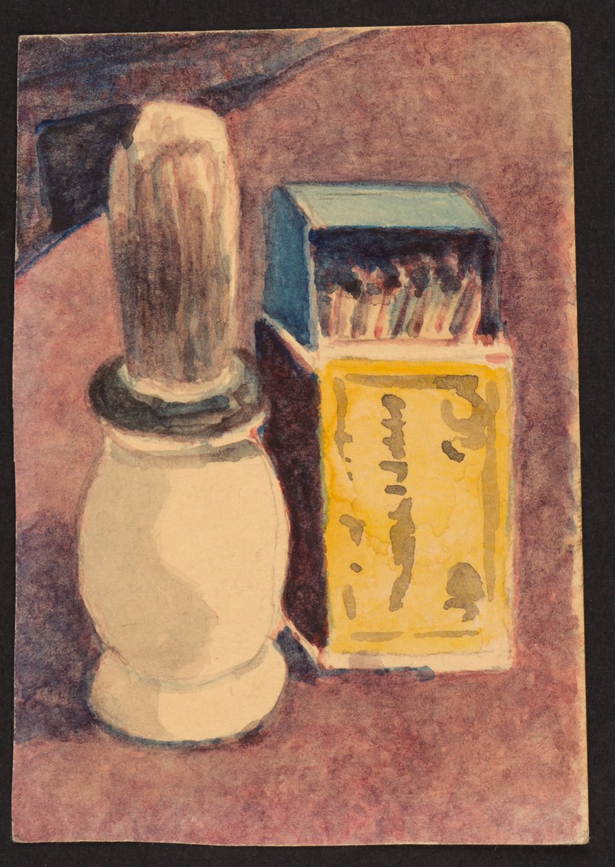 Parranajoharja ja tulitikkuja, n. 1930 tekijältä Henry Silk