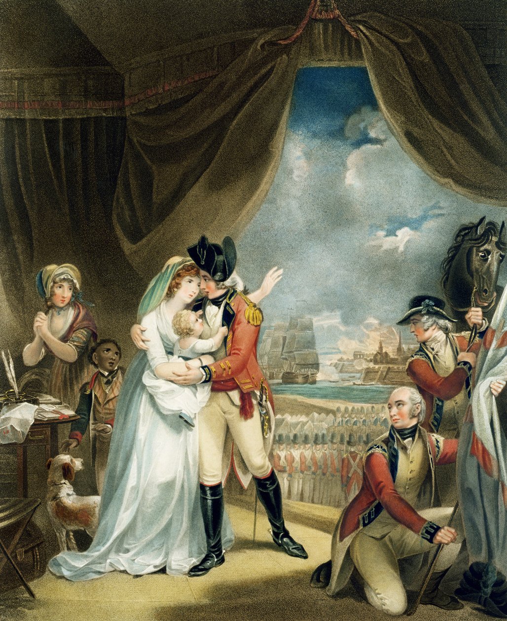 War, kaiverrus John Whessell (n. 1760-1823), pub. T. Simpson ja Darling und Thompson, 1798 (pistekaiverrus) (pari 125539) tekijältä Henry Singleton