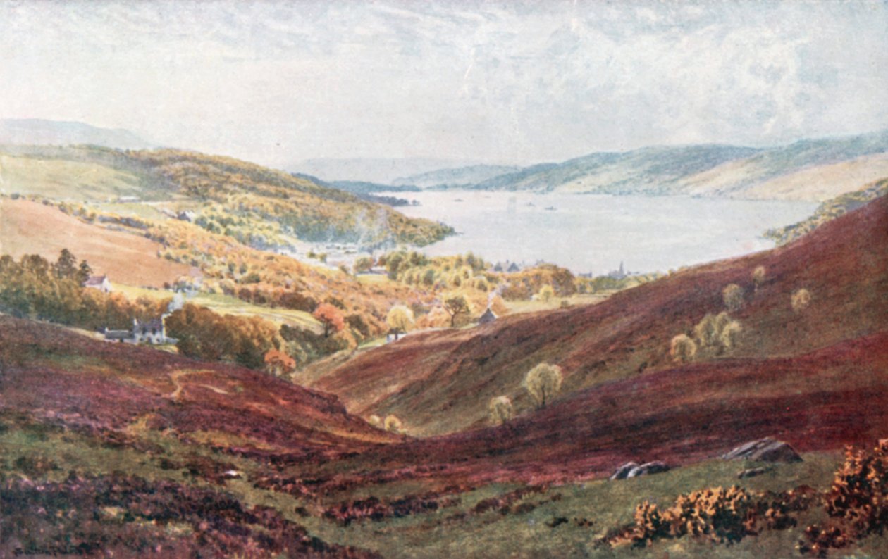 Garelochhead, Dumbarronshire (värilitro). tekijältä Henry Sutton Palmer