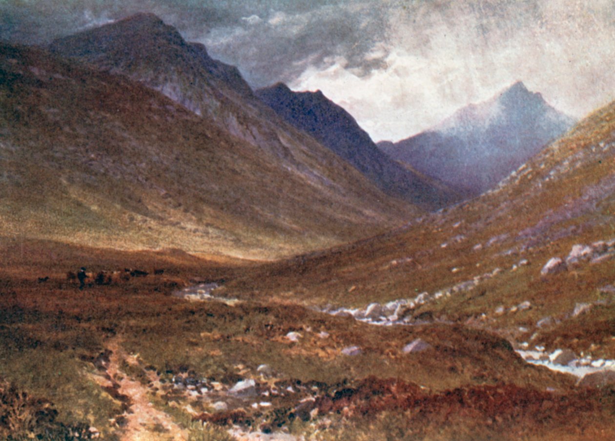 Glen Rosa, Arranin saari (värilitro) tekijältä Henry Sutton Palmer