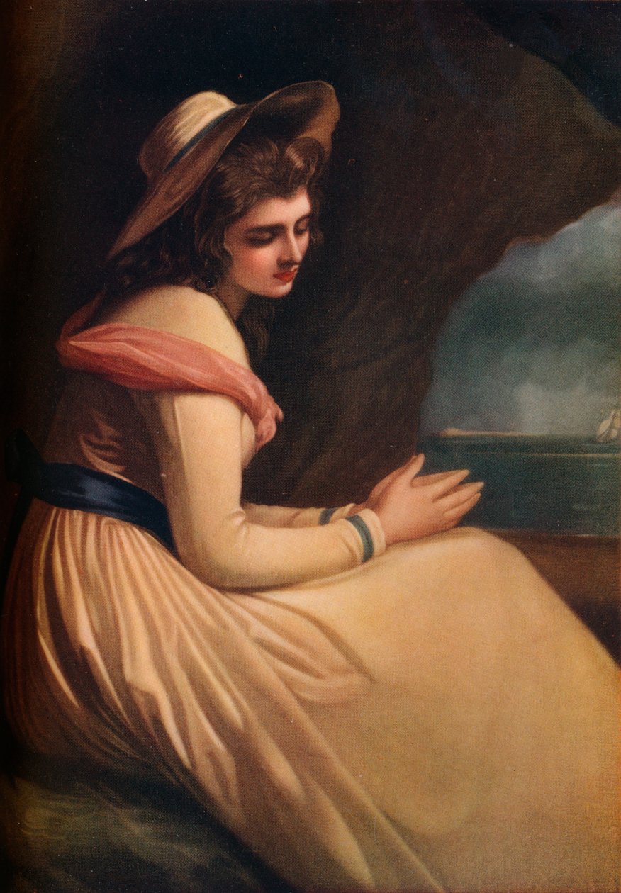 "Lady Hamilton Ariadnena", 1700-luku tekijältä Henry T Greenhead