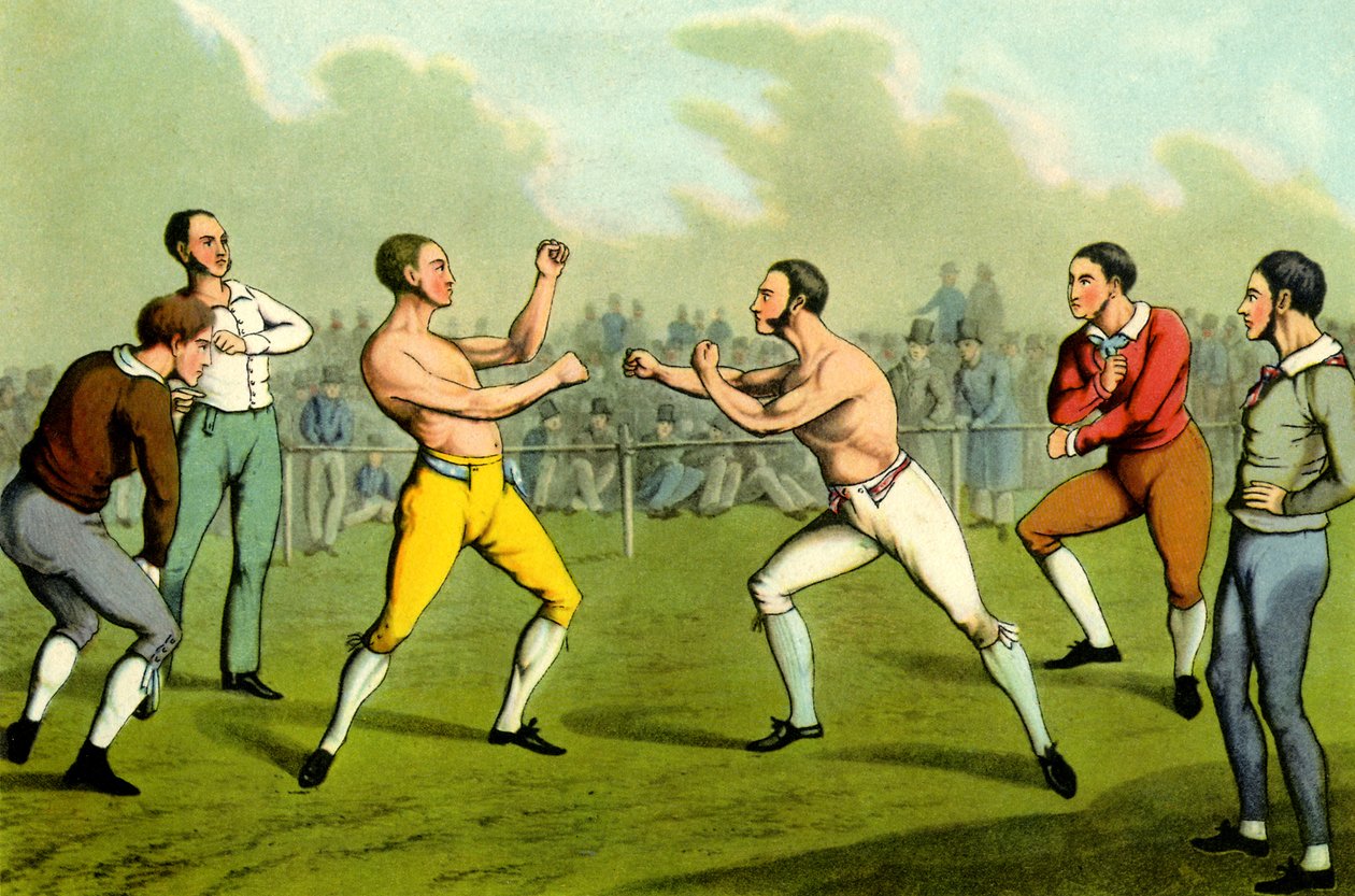Paljas rystysnyrkkeily tekijältä Henry Thomas Alken