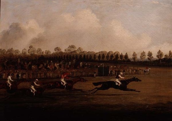 Doncaster St. Legerin viimeistely tekijältä Henry Thomas Alken