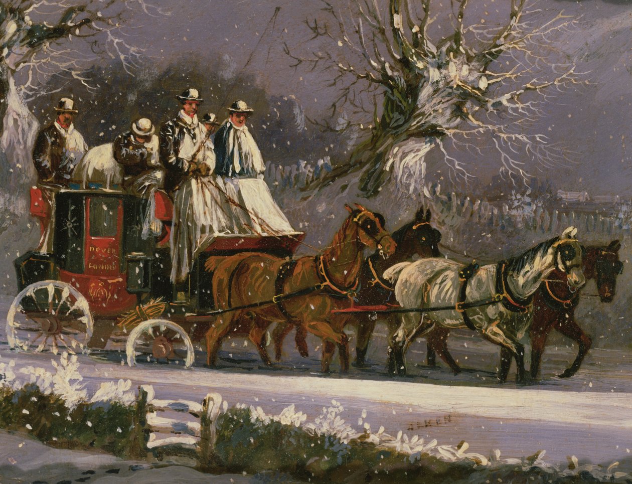 Huonekalut ja erilaiset esineet 1100- ja 1300-luvuilta tekijältä Henry Thomas Alken