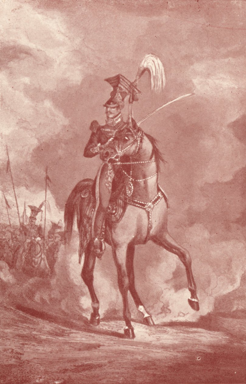 Upseeri, 9th Lancers, c1825 1909 tekijältä Henry Thomas Alken