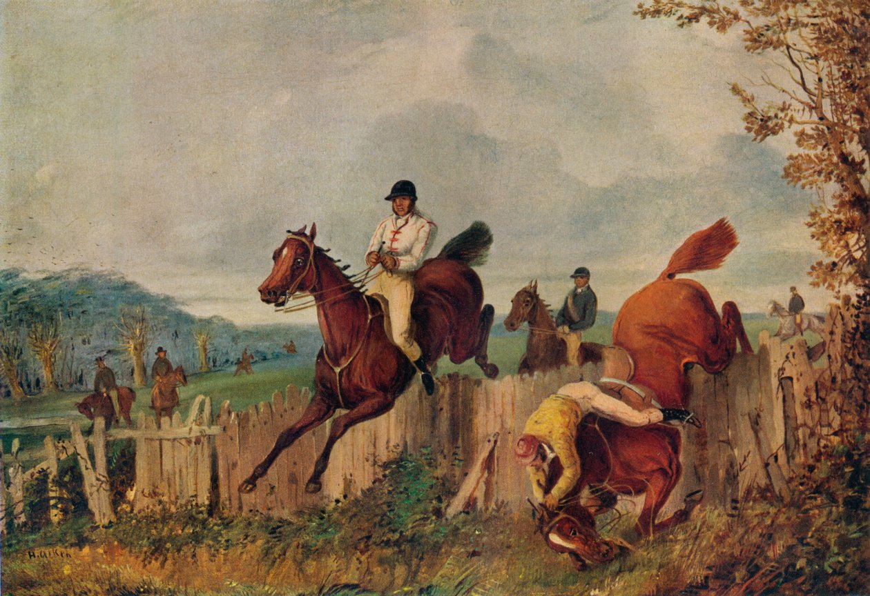 Estejuoksu, c1805-1851, 1924 tekijältä Henry Thomas Alken